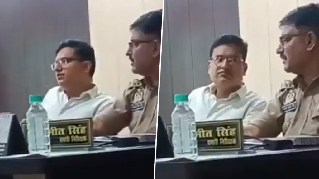 कानपुर देहात के सीओ का वीडियो, 'जनता को बवाल करने दो, तुम सिर्फ दूर से देखो' बयान पर मचा विवाद