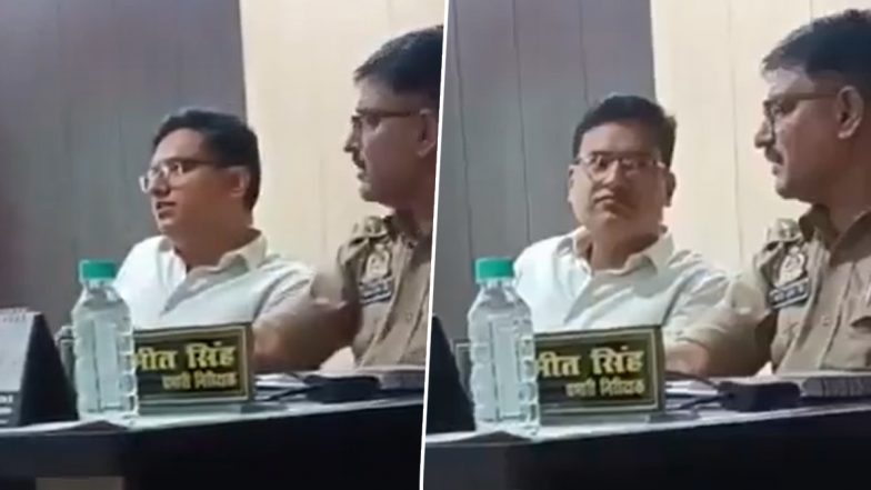 Kanpur CO Controversial Video: कानपुर देहात के सीओ का वीडियो, 'जनता को बवाल करने दो, तुम सिर्फ दूर से देखो' बयान पर मचा बवाल; विरोध शुरू