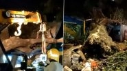 Mumbai News: मुंबई के खार में रिक्शा पर गिरा पेड़, दो महिलाएं गंभीर रूप से घायल; VIDEO