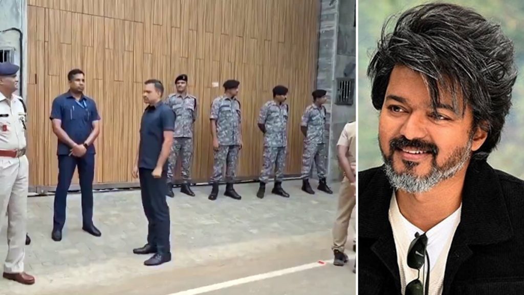 तमिलनाडु में विजय की पार्टी TVK को 100 सीटों पर बढ़त, अभिनेता के घर की सुरक्षा बढ़ाई गई; देखें VIDEO