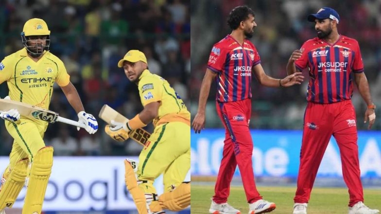 CSK vs LSG, IPL 2026 53rd Match Winner Prediction: चेपॉक में आज चेन्नई सुपरकिंग्स और लखनऊ सुपर जायंट्स के बीच खेला जाएगा रोमांचक मुकाबला, मैच से पहले जानें कौनसी टीम मार सकती हैं बाजी