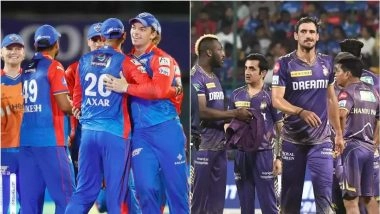 DC vs KKR, IPL 2026 51st Match Stats And Preview: दिल्ली कैपिटल्स बनाम कोलकाता नाइट राइडर्स मुकाबले के बीच आज होगा रोमांचक मुकाबला, आज के मैच में बन सकते हैं ये अनोखे रिकॉर्ड