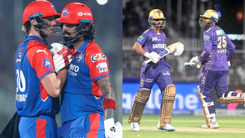 DC vs KKR, IPL 2026 51st Match Date And Time: कब और कितने बजे से खेला जाएगा दिल्ली कैपिटल्स बनाम कोलकाता नाइट राइडर्स के बीच मुकाबला, इस स्टेडियम में भिड़ेंगी दोनों टीमें, यहां जानें वेन्यू समेत मैच से जुड़ी सभी जानकारी