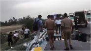 Agra-Lucknow Expressway Accident: आगरा-लखनऊ एक्सप्रेसवे पर भीषण सड़क हादसा, दिल्ली से बिहार जा रही बस अनियंत्रित होकर पलटी, 6 की दर्दनाक मौत; VIDEO