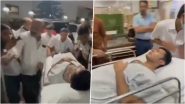 Abhishek Banerjee Attack: सोनारपुर दौरे के दौरान TMC सांसद अभिषेक बनर्जी पर हमला, बेहतर इलाज के लिए अपोलो से कोलकाता के बेले व्यू अस्पताल में कराया गया भर्ती; VIDEO Abhishek Banerjee Attack: सोनारपुर दौरे के दौरान TMC सांसद अभिषेक बनर्जी पर हमला, बेहतर इलाज के लिए अपोलो से कोलकाता के बेले व्यू अस्पताल में कराया गया भर्ती; VIDEO