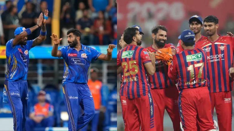 MI vs LSG, IPL 2026 47th Match Stats And Preview: मुंबई इंडियंस बनाम लखनऊ सुपर जायंट्स के बीच खेला जाएगा रोमांचक मुकाबला, आज के मैच में बन सकते हैं ये अनोखे रिकॉर्ड