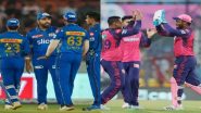 MI vs RR, IPL 2026 69th Match Date And Time: कब और कितने बजे से खेला जाएगा मुंबई इंडियंस बनाम राजस्थान रॉयल्स का मुकाबला? यहां जानें वेन्यू समेत मैच से जुड़ी सभी जानकारी