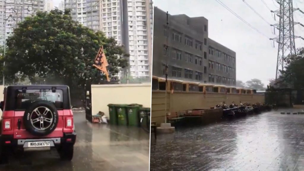 मुंबई और उपनगरों के कई इलाकों में हुई प्री-मानसून बारिश, उमस भरी गर्मी से मिली राहत 