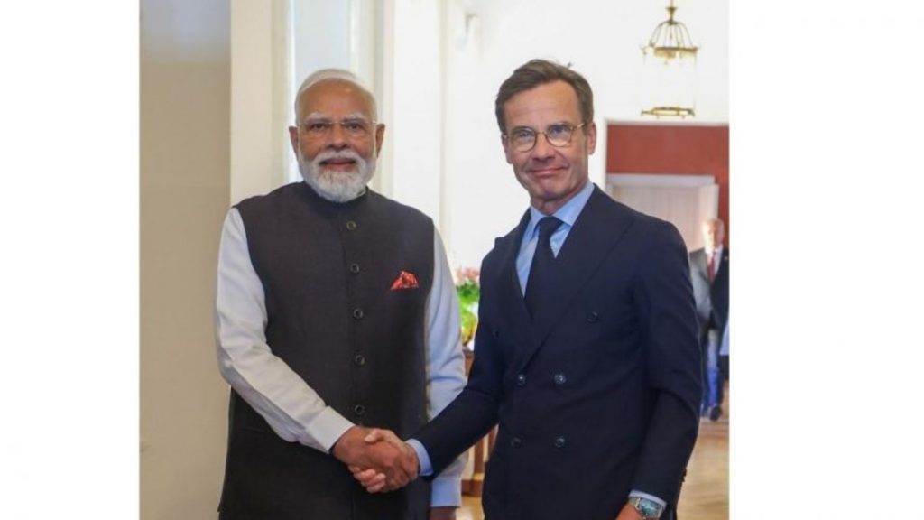 सफल दौरे के बाद PM नरेंद्र मोदी स्वीडन से रवाना; तीसरे भारत-नॉर्डिक शिखर सम्मेलन के लिए नॉर्वे रवाना 