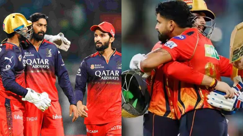 PBKS vs RCB, IPL 2026 61st Match Preview: धर्मशाला स्टेडियम में आज पंजाब किंग्स बनाम रॉयल चैलेंजर्स बेंगलुरु के बीच होगा हाईवोल्टेज मुकाबला, मैच से पहले जानें हेड टू हेड, पिच रिपोर्ट समेत सारे डिटेल्स