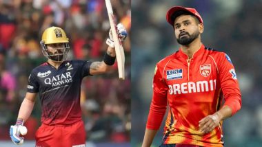 PBKS vs RCB, IPL 2026 61st Match Scorecard: धर्मशाला में रॉयल चैलेंजर्स बेंगलुरु ने पंजाब किंग्स को 23 रनों से रौंदा, भुवनेश्वर कुमार ने की घातक गेंदबाजी; यहां देखें मैच का स्कोरकार्ड