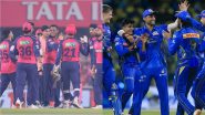 MI vs RR, IPL 2026 69th Match Key Players To Watch Out: आज मुंबई इंडियंस बनाम राजस्थान रॉयल्स के बीच होगा रोमांचक मुकाबला, इन स्टार खिलाड़ियों पर रहेंगी सबकी निगाहें MI vs RR, IPL 2026 69th Match Key Players To Watch Out: आज मुंबई इंडियंस बनाम राजस्थान रॉयल्स के बीच होगा रोमांचक मुकाबला, इन स्टार खिलाड़ियों पर रहेंगी सबकी निगाहें