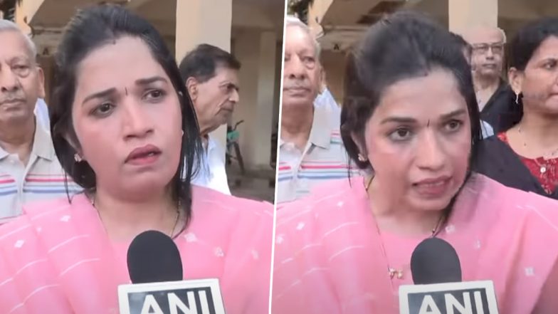 BJP पार्षद प्रीति सातम ने हाउसिंग सोसाइटी के अंदर खुले में बकरे की कुर्बानी का विरोध किया, सड़क पर प्रदर्शन की चेतावनी दी (वीडियो)