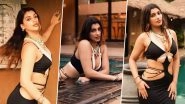 Yashika Aannand: यशिका आनंद का ब्लैक आउटफिट में फोटोशूट वायरल; सोशल मीडिया पर चर्चा का विषय बनीं अभिनेत्री (Watch Video)