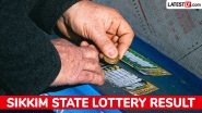 Sikkim State Lottery Result Today 6 PM Live: सिक्किम राज्य लॉटरी डियर लीजेंड मंडे के परिणाम आज शाम 6 बजे घोषित होंगे नतीजे, यहां देखें विजेताओं की सूची Sikkim State Lottery Result Today 6 PM Live: सिक्किम राज्य लॉटरी डियर लीजेंड मंडे के परिणाम आज शाम 6 बजे घोषित होंगे नतीजे, यहां देखें विजेताओं की सूची
