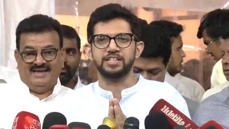 महाराष्ट्र की राजनीति में 'ऑपरेशन टाइगर' से खलबली: आदित्य ठाकरे का BJP पर बड़ा आरोप, कहा- 'संविधान बदलने के लिए तोड़ रहे हैं पार्टियां' (Watch Video)