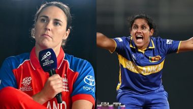 England Women vs Sri Lanka Women, T20 World Cup 2026 1st Match Live Toss And Scorecard: एजबेस्टन में श्रीलंका की कप्तान चमारी अथापथु ने जीता टॉस, पहले गेंदबाजी करने का किया फैसला; यहां देखें दोनों टीमों की प्लेइंग इलेवन और लाइव स्कोरकार्ड
