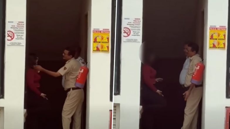 Faridabad Spa Viral Video: फरीदाबाद के स्पा सेंटर में हरियाणा पुलिस की वर्दी में युवक की कथित अश्लील हरकत, वीडियो वायरल होने के बाद मचा हड़कंप