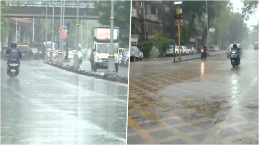मुंबई और महाराष्ट्र के रायगढ़ में अगले तीन घंटों में झमाझम बारिश की संभावना