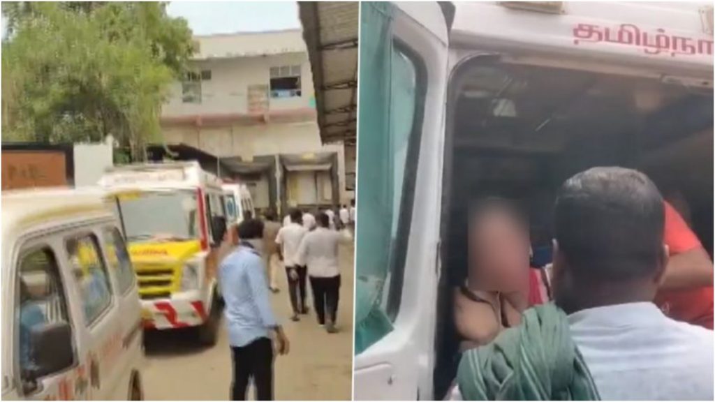 तमिलनाडु में बड़ा हादसा, सीफूड फैक्ट्री में अमोनिया गैस रिसाव से 2 मजदूरों की मौत, 40 से अधिक अस्पताल में भर्ती; VIDEO