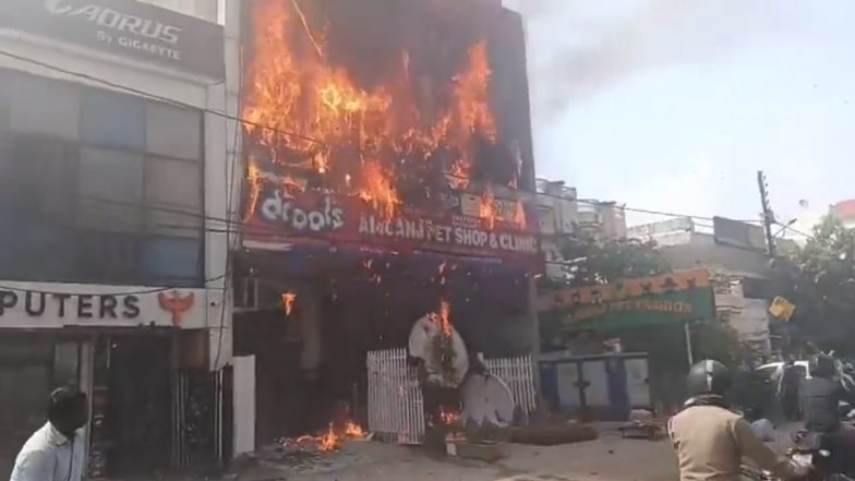 Lucknow Coaching Centre Fire: अलीगंज में तीन मंजिला इमारत में भीषण आग, 14 छात्रों की मौत; पीएम मोदी और सीएम योगी ने जताया दुख