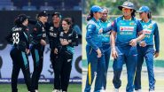New Zealand Women vs Sri Lanka Women T20I Stats: महिला टी20 इंटरनेशनल क्रिकेट में एक दूसरे के खिलाफ कुछ ऐसा रहा है न्यूजीलैंड और श्रीलंका का प्रदर्शन, यहां देखें दोनों टीमों के आंकड़े