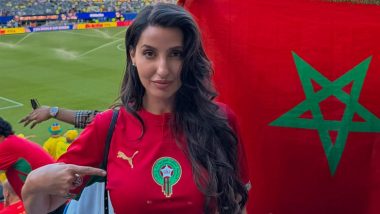 FIFA World Cup 2026: फीफा वर्ल्ड कप में मोरक्को को सपोर्ट करने पहुंचीं नोरा फतेही, ब्राजील के खिलाफ रोमांचक मैच 1-1 से रहा ड्रॉ (See Post)