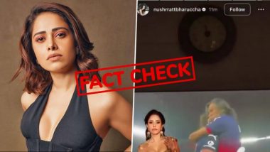 Fact Check: क्या RCB की जीत के बाद नुसरत भरूचा ने आपत्तिजनक ऑडियो वाला इंस्टाग्राम स्टेटस लगाया था? जानें इस वायरल दावे का पूरा सच