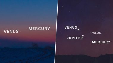 Skywatching Tonight: मुंबई के आसमान में आज दिखेगा अद्भुत नजारा; एक साथ चमकेंगे शुक्र और बृहस्पति, नेहरू विज्ञान केंद्र में विशेष कार्यक्रम