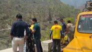 Uttarakhand Road Accident: उत्तराखंड के देवप्रयाग में भीषण सड़क हादसा, 200 मीटर गहरी खाई में गिरा वाहन; राजस्थान के 3 लोगों की मौत, 5 लापता (Watch Video) Uttarakhand Road Accident: उत्तराखंड के देवप्रयाग में भीषण सड़क हादसा, 200 मीटर गहरी खाई में गिरा वाहन; राजस्थान के 3 लोगों की मौत, 5 लापता (Watch Video)
