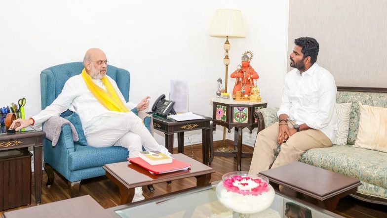 Amit Shah-Annamalai Meeting: क्या बीजेपी छोड़ रहे हैं के. अन्नामलाई? अमित शाह के साथ उच्च स्तरीय बैठक के बाद इस्तीफे की अटकलें तेज