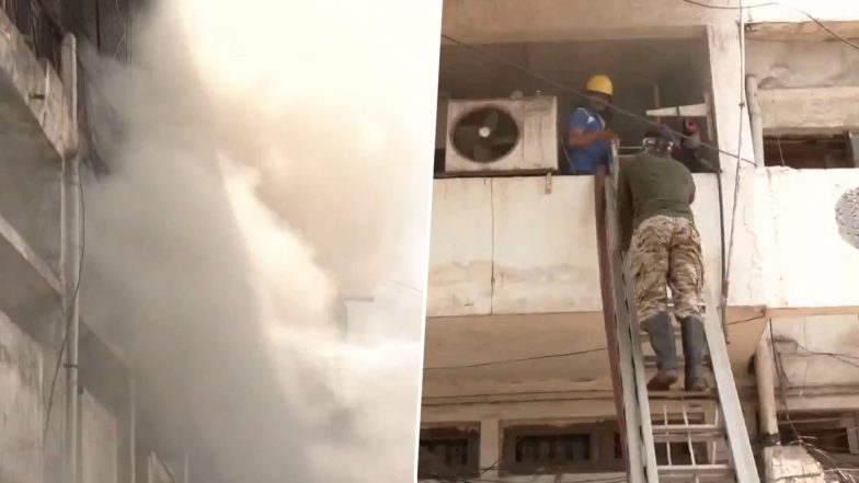 Raipur Fire: रायपुर के बॉम्बे मार्केट स्थित सेंट्रल बैंक के जोनल ऑफिस में लगी भीषण आग, दमकल विभाग का रेस्क्यू ऑपरेशन जारी