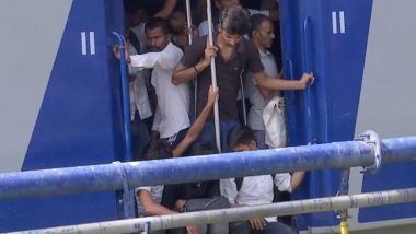 पटना जंक्शन पर भारी अव्यवस्था: ट्रेनों में चढ़ने के लिए परीक्षार्थियों का संघर्ष, परीक्षा छूटने पर पाटलिपुत्र स्टेशन पर पथराव और हंगामा (Watch Videos)