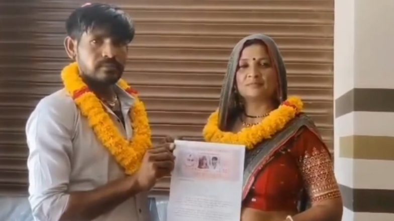 उत्तर प्रदेश: व्यक्ति ने अपनी सास से शादी की, कोर्ट में हुई शादी का वीडियो वायरल हुआ 