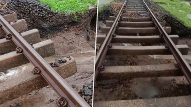 Landslides Shut Mumbai-Pune Highway: मुंबई-पुणे हाईवे और एक्सप्रेसवे पर भूस्खलन से यातायात प्रभावित; बैलेस्ट बहने के बाद कर्जत-खोपोली ट्रेन सेवाएं निलंबित
