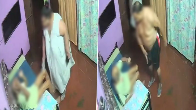 Goa Shocker: गोवा में बुजुर्ग पिता की चप्पलों बेरहमी से पिटाई, सोशल मीडिया पर वीडियो वायरल होने के बाद आरोपी बेटा गिरफ्तार, बहू पर भी केस दर्ज: VIDEO