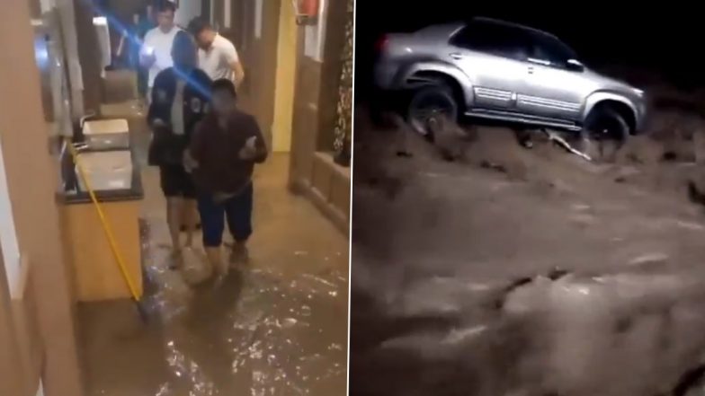 Pahalgam Flash Floods: कश्मीर के पहलगाम में बादल फटने से अचानक आई बाढ़, कई होटलों और घरों में घुसा पानी; सुरक्षित स्थानों पर भेजे गए पर्यटक (Watch Video)