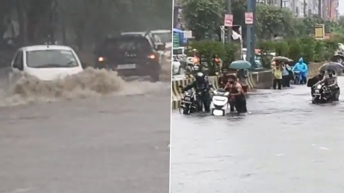 दिल्ली-NCR में आफत की बारिश: जलभराव और भारी ट्रैफिक जाम से थमी रफ्तार; ईस्ट ऑफ कैलाश में गिरे विशाल पेड़, मौसम विभाग का 'रेड अलर्ट' (Watch Videos)