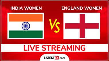 IND-W vs ENG-W One-Off Test 2026 Live Streaming: भारत-इंग्लैंड महिला टेस्ट मैच कब, कहां और कैसे देखें लाइव? जानें टीवी टेलीकास्ट और ऑनलाइन स्ट्रीमिंग डिटेल्स
