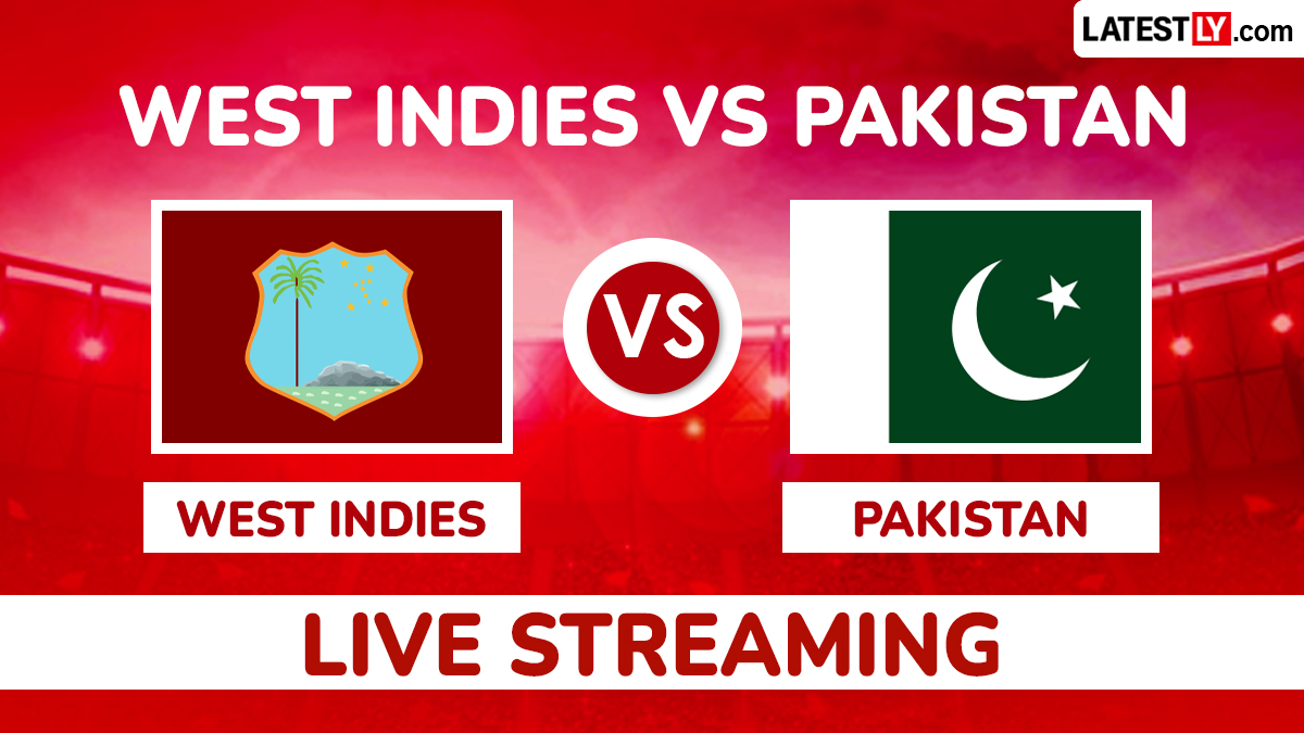 WI vs PAK 1st Test 2026 Live Streaming: भारत में कब, कहां और कैसे देखें वेस्टइंडीज बनाम पाकिस्तान पहले टेस्ट का लाइव प्रसारण