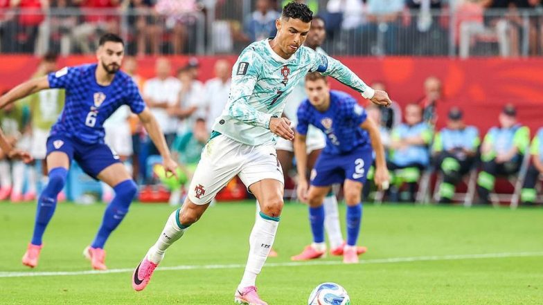 Cristiano Ronaldo Penalty Video: क्रिस्टियानो रोनाल्डो ने पेनल्टी पर रचा इतिहास, फीफा वर्ल्ड कप नॉकआउट में सबसे उम्रदराज गोल करने वाले खिलाड़ी बने; देखें वीडियो