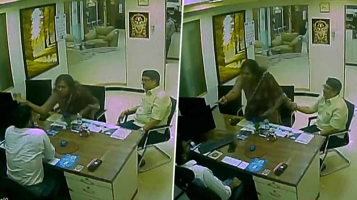 Chennai News: चेन्नई में SBI बैंक मैनेजर को थप्पड़ मारने का आरोप, पूर्व केंद्रीय मंत्री एमके अलगीरी की बेटी कायलविझि पर केस दर्ज; VIDEO