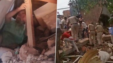 Chandigarh Building Collapse: चंडीगढ़ के इंडस्ट्रियल एरिया में ढही दो मंजिला पुरानी इमारत; 2 लोगों की मौत, तीन को सुरक्षित निकाला गया