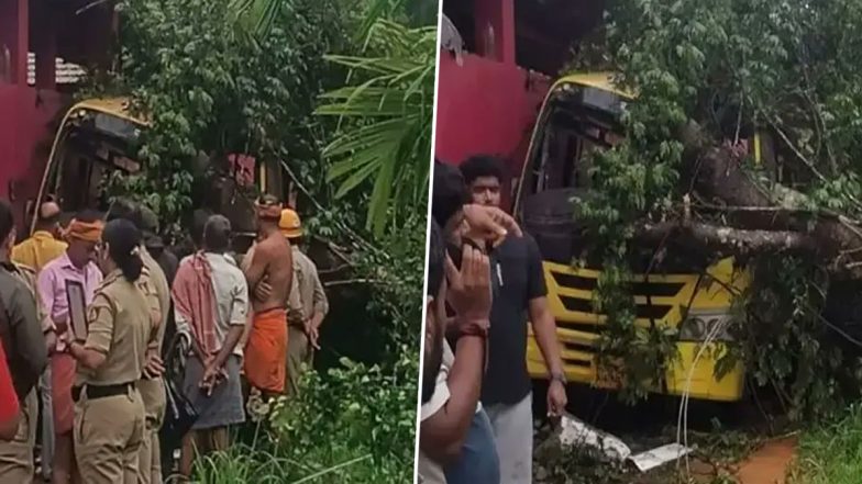 Karnataka School Bus Accident: दक्षिण कन्नड़ में स्कूल बस पर गिरा पेड़; UKG की 5 साल की छात्रा की मौत, दो बच्चे गंभीर