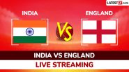 India vs England Live Streaming Online And Free Telecast In India, 2nd T20I 2026: IND vs ENG 2nd T20I Live Streaming: जानें भारत में कब, कहां और कैसे देखें लाइव मुकाबला India vs England Live Streaming Online And Free Telecast In India, 2nd T20I 2026: IND vs ENG 2nd T20I Live Streaming: जानें भारत में कब, कहां और कैसे देखें लाइव मुकाबला
