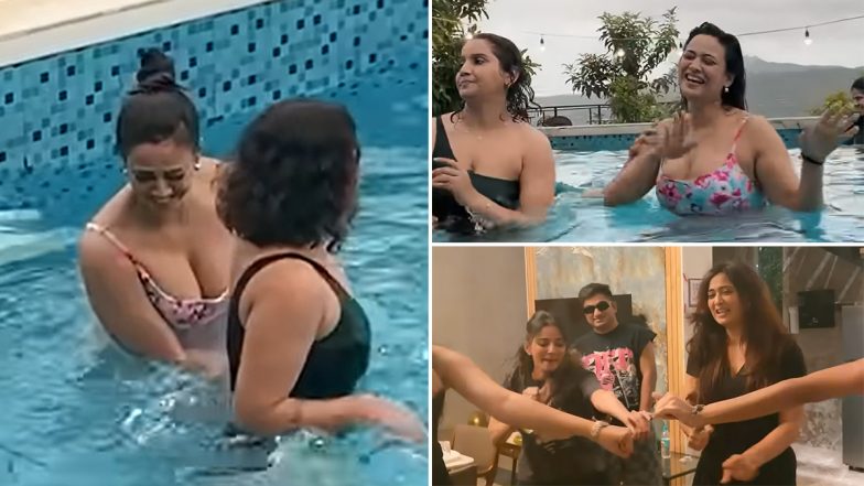 Shweta Tiwari Pool Video: श्वेता तिवारी का स्विमिंग पूल वीडियो सोशल मीडिया पर वायरल, दोस्तों संग मस्ती करती नजर आईं अभिनेत्री