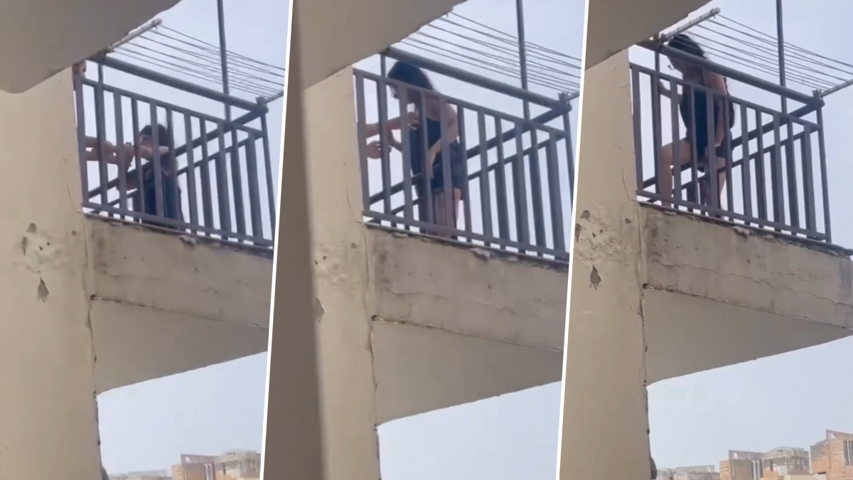 Viral Video: ग्रेटर नोएडा में महिला का हाई-वोल्टेज ड्रामा, 'Lock Upp' विवाद के बाद बालकनी से कूदने की दी धमकी