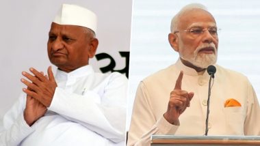 Anna Hazare Writes To PM Narendra Modi Over CJP Protest Violence: दिल्ली हिंसा पर अन्ना हजारे ने प्रधानमंत्री मोदी को लिखा पत्र, सरकार और प्रदर्शनकारियों के बीच बातचीत की अपील