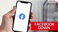Facebook Down: फेसबुक हुआ डाउन, लाखों यूजर्स परेशान; लॉगिन और फीड एक्सेस में आई दिक्कत Facebook Down: फेसबुक हुआ डाउन, लाखों यूजर्स परेशान; लॉगिन और फीड एक्सेस में आई दिक्कत