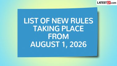 Rule Changes From August 1, 2026: 1 अगस्त से बदल जाएंगे 5 बड़े वित्तीय व प्रशासनिक नियम; जानें रसोई गैस, तत्काल टिकट और बैंकिंग बदलाव का असर